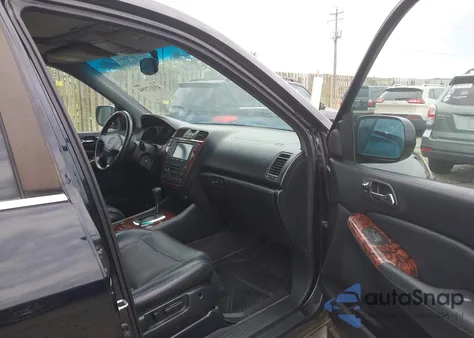 2001 Acura Mdx z USA, uszkodzony, nr VIN 2HNYD18651H533930